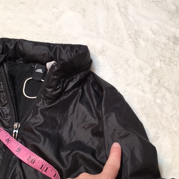 Adidas black waterproof with hood womens jacket size small - Picture 7 of 13